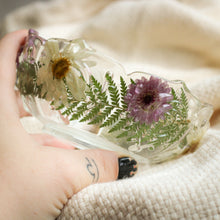 Load image into Gallery viewer, Floral Jewelry trinket bowl
